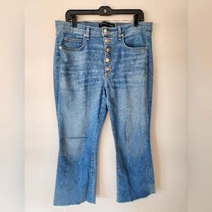 Veronica Beard 10" Carolyn Baby Bootcut Jeans